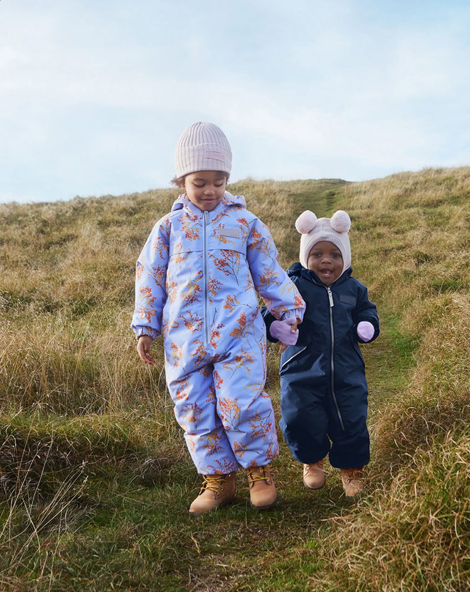 Hyde Night Navy Gerecyclede donkerblauwe skipak voor jonge