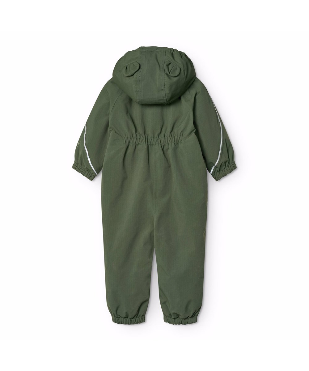 Hyde - Dark Forest - Waterafstotend donkergroen skipak voor de kleintjes gemaakt van gerecycled nylon.