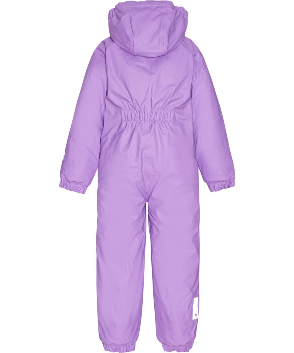 Paco - Violet Sky - Unisex natuur rubberen skipak in het lichtpaars