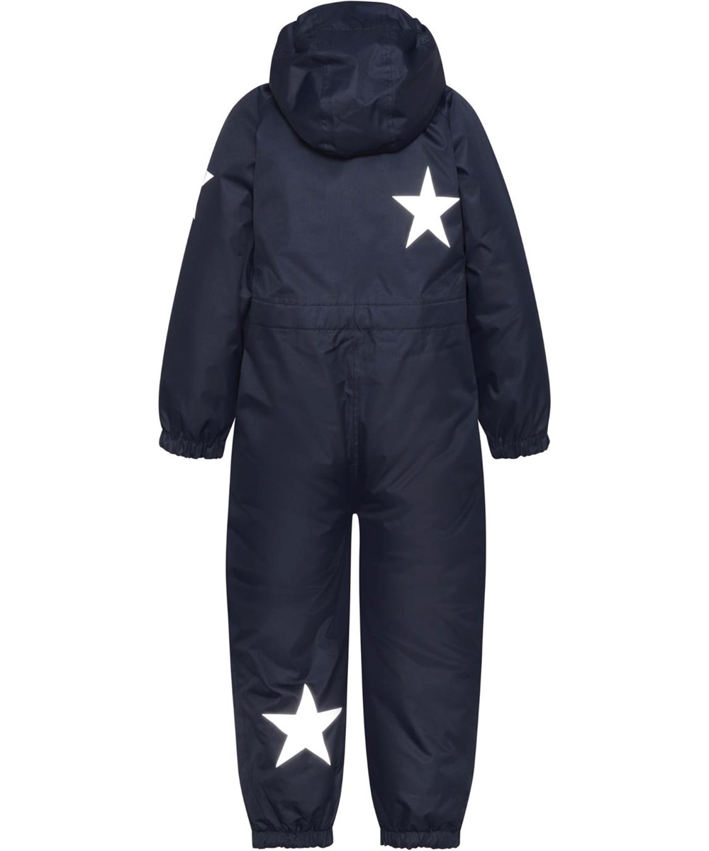 Pingo - Carbon - Gerecyclede donkerblauwe unisex skipak