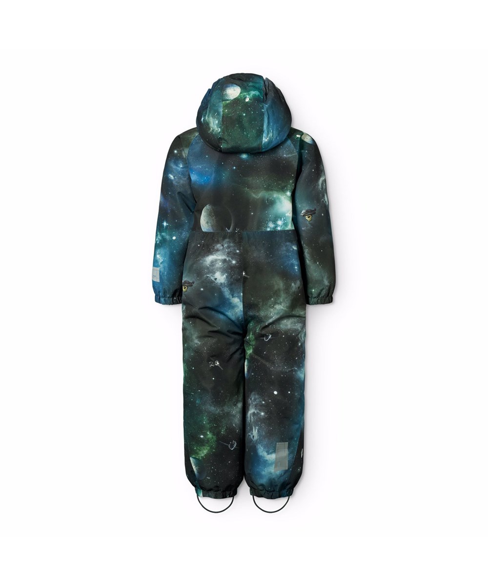 Pingo - Far Out - Waterafstotende skipak met ruimteprint gemaakt van gerecycled nylon en geschikt voor temperaturen tot -10°C.