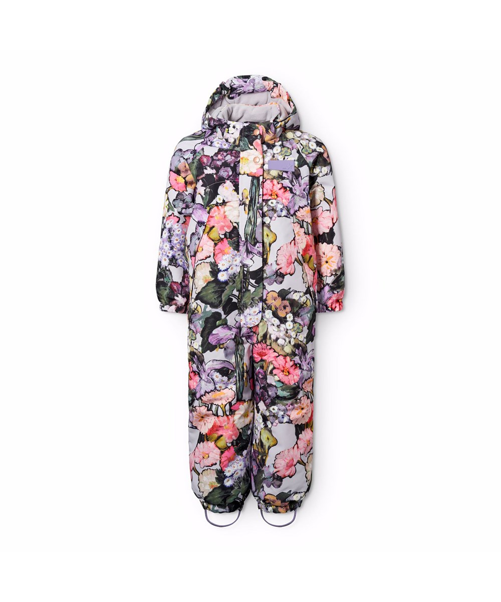 Pingo - Flower Art - Waterafstotende skipak met bloemenprint gemaakt van gerecycled nylon en geschikt voor temperaturen tot -10°C.