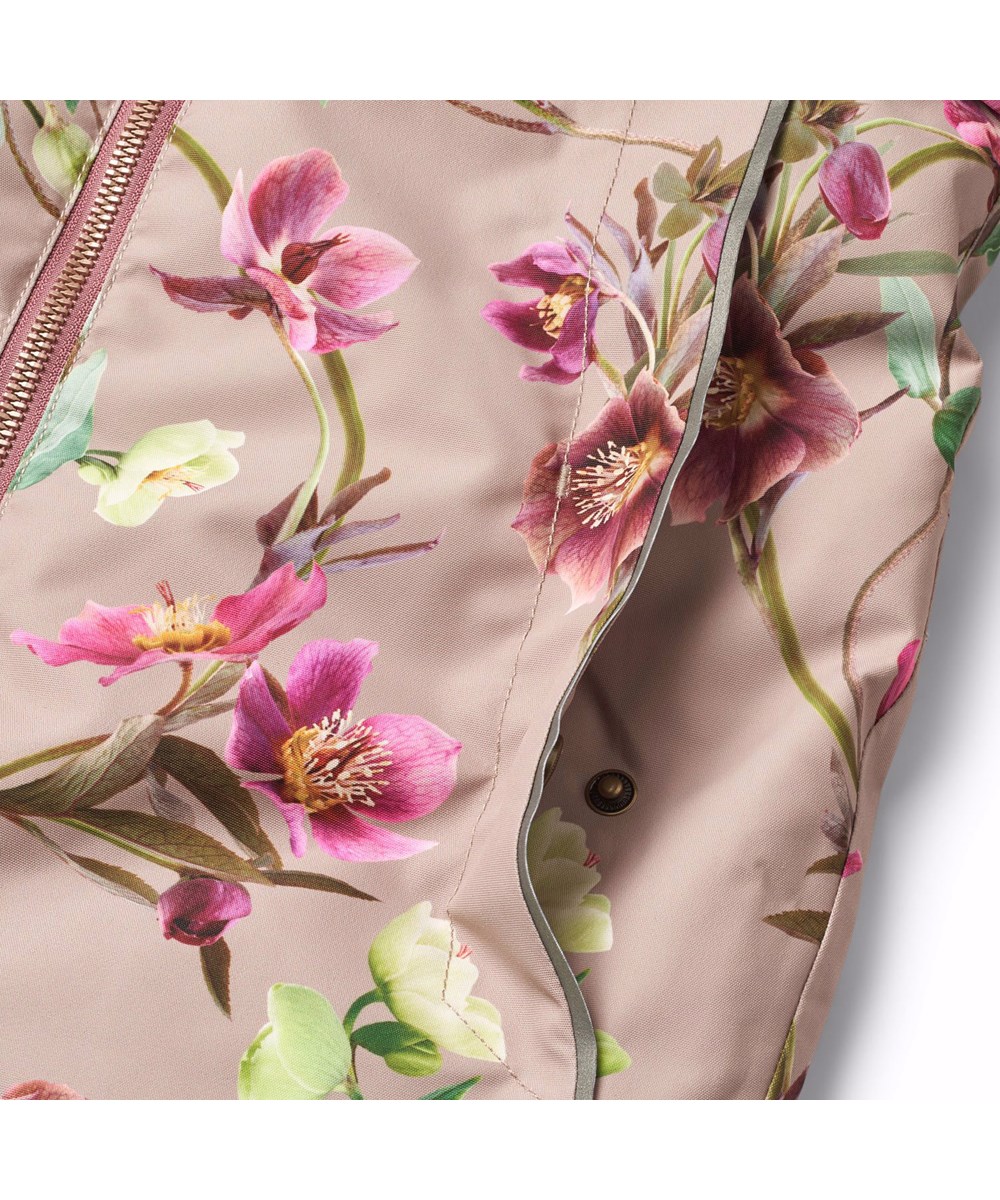 Pingo - Winter Roses - Kinder skipak van gerecycled polyester met bloemenprint