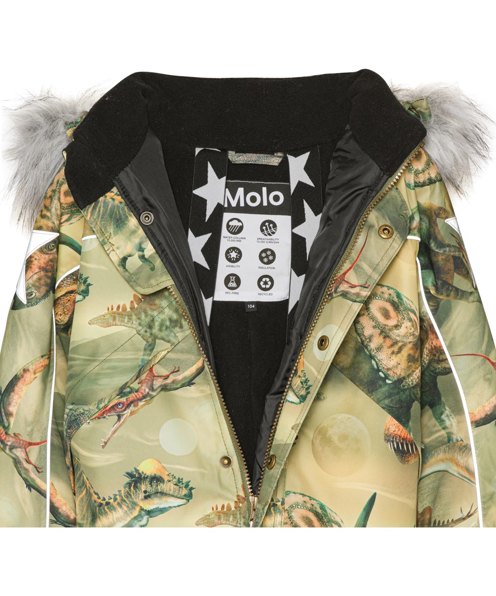 Polaris Fur - Ancient Time - Gerecyclede skipak met dinosaurus print