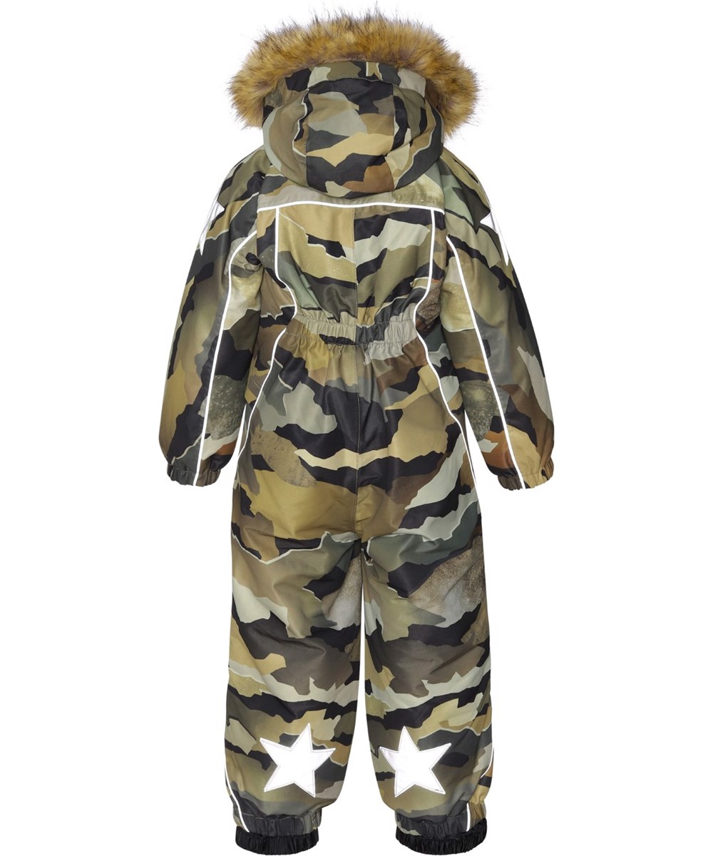 Polaris Fur - Autumn Camo - Gerecyclede skipak in camouflageprint met bont