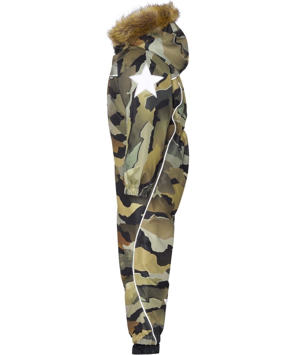 Polaris Fur - Autumn Camo - Gerecyclede skipak in camouflageprint met bont