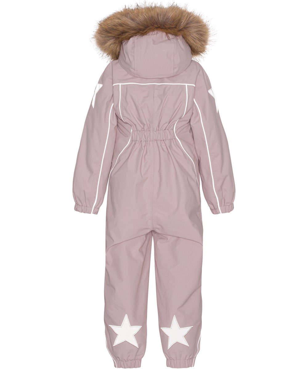 Polaris Fur - Berry Ice - Gerecyclede skipak in roze met imitatie bontkraag