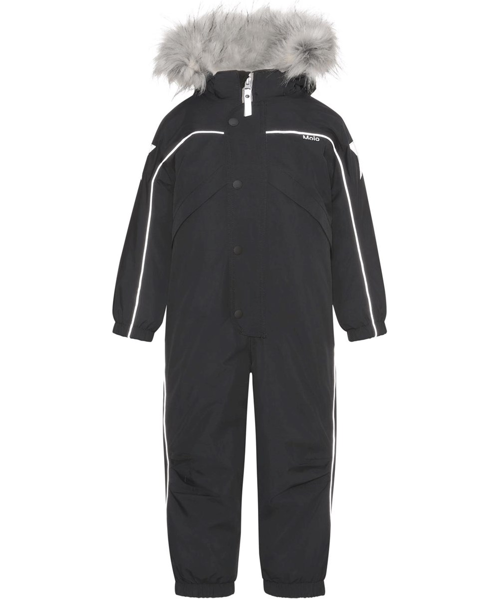 Polaris Fur - Black - Gerecyclede zwarte skipak met reflector