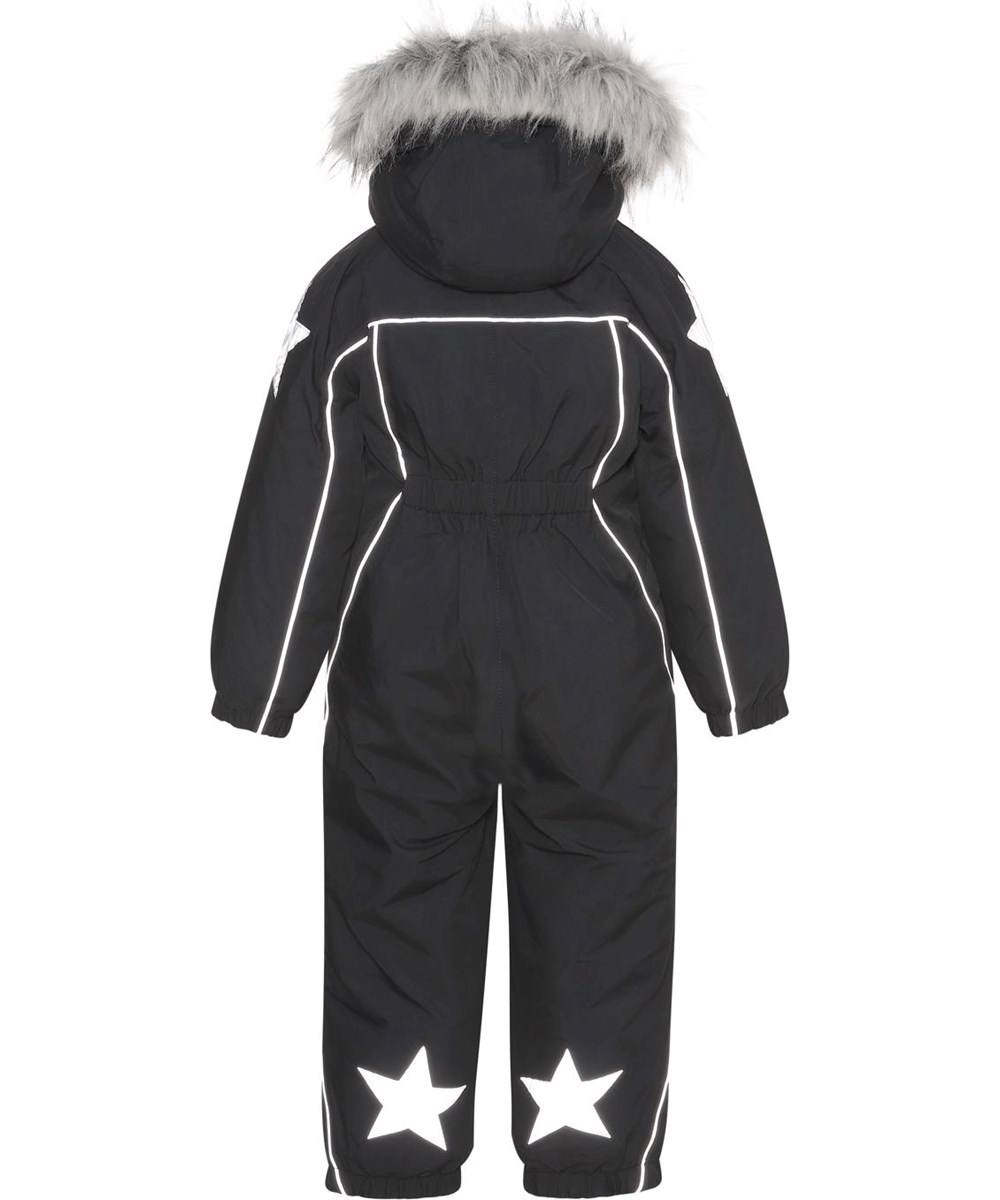 Polaris Fur - Black - Gerecyclede zwarte skipak met reflector