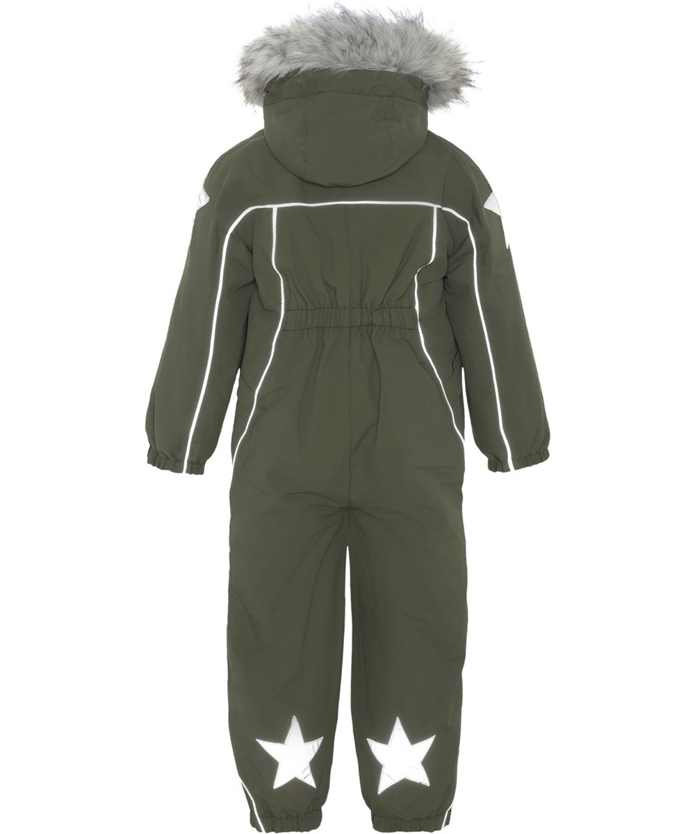 Polaris Fur - Forest - Gerecyclede groene skipak met bont