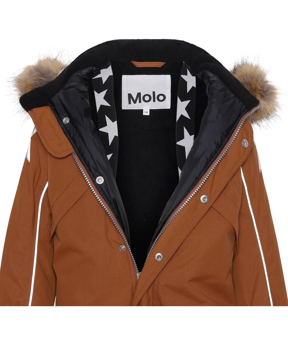 Polaris Fur - Iron - Gerecyclede bruine Best-in-Test skipak