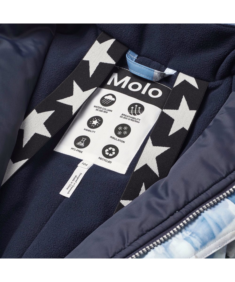 Polaris Fur - Polar Bear Joy - Kinder skipak van gerecycled polyester met een coole print van ijsberen.