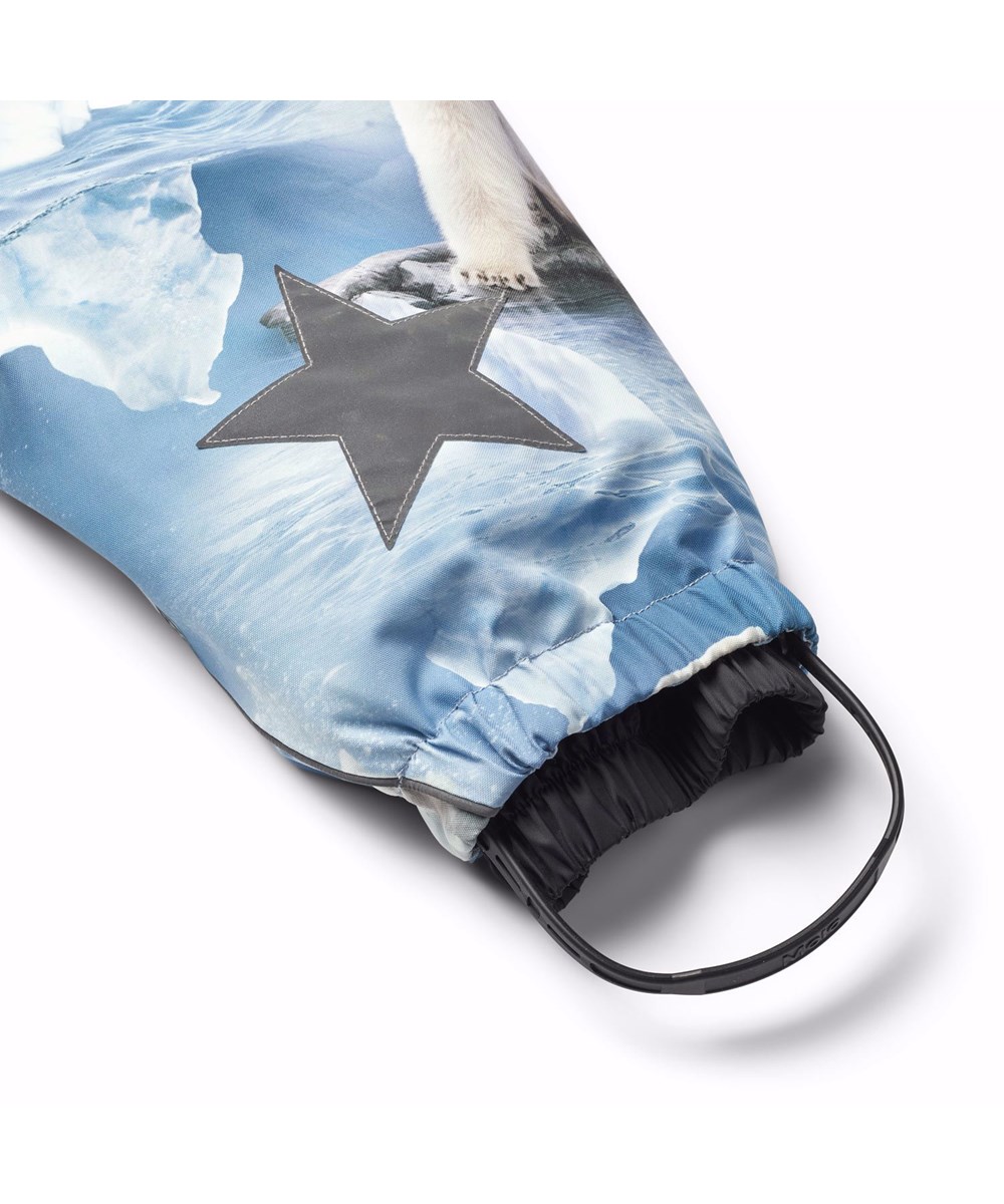 Polaris Fur - Polar Bear Joy - Kinder skipak van gerecycled polyester met een coole print van ijsberen.