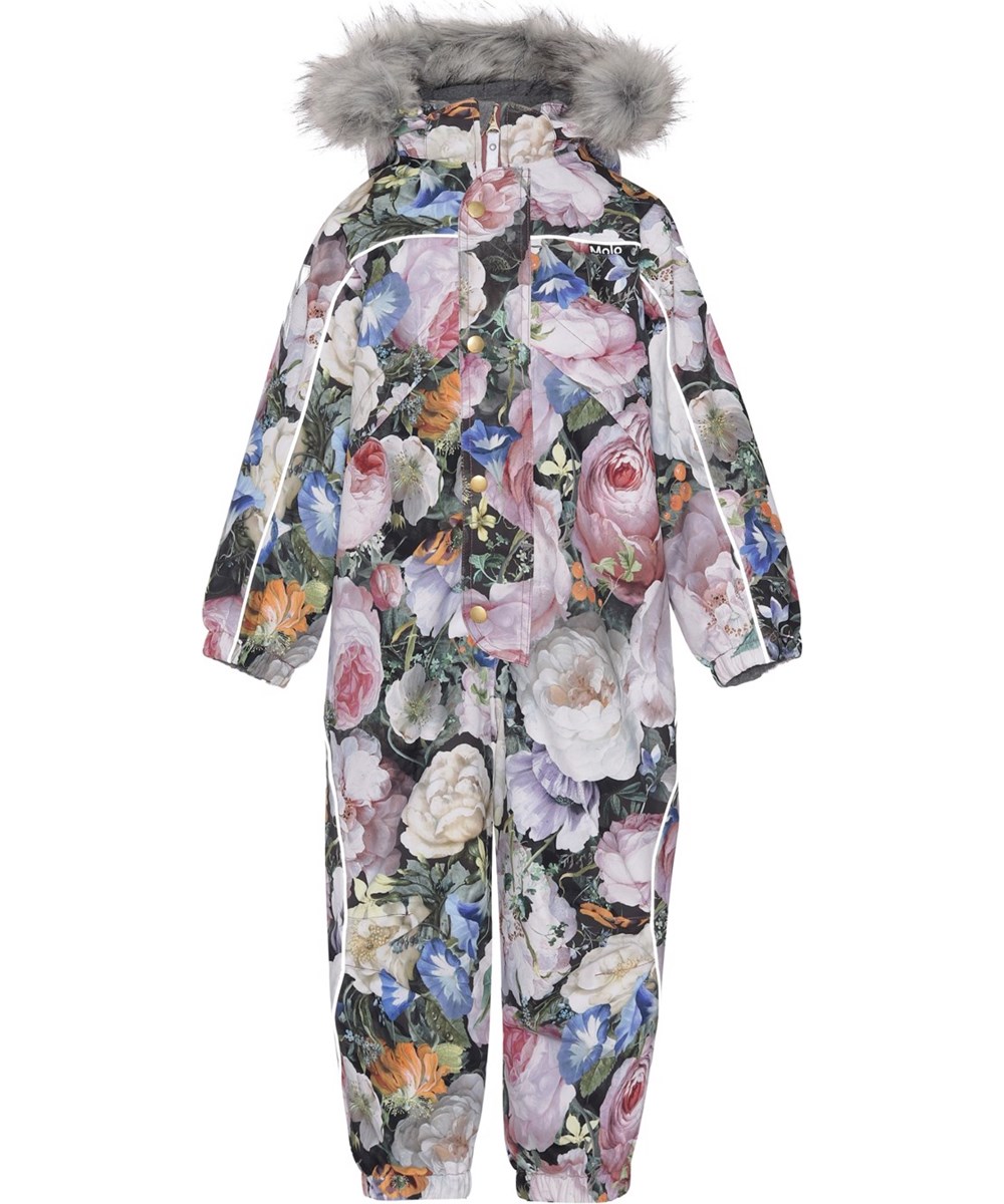 Polaris Fur - Still Life - Gerecyclede skipak met bloemen en bont