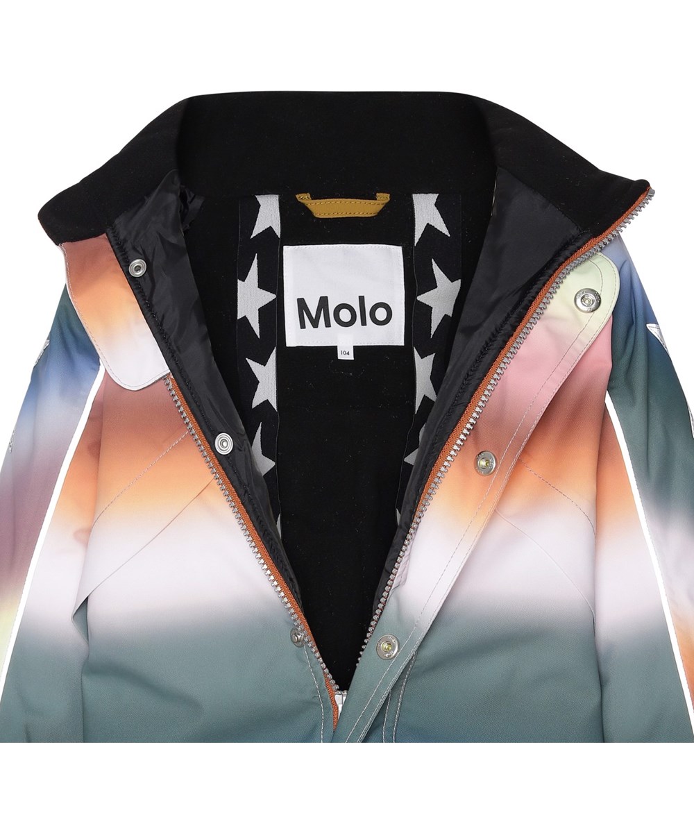 Polaris - Misty Rainbow - Gerecyclede skipak in regenboogprint en reflectoren