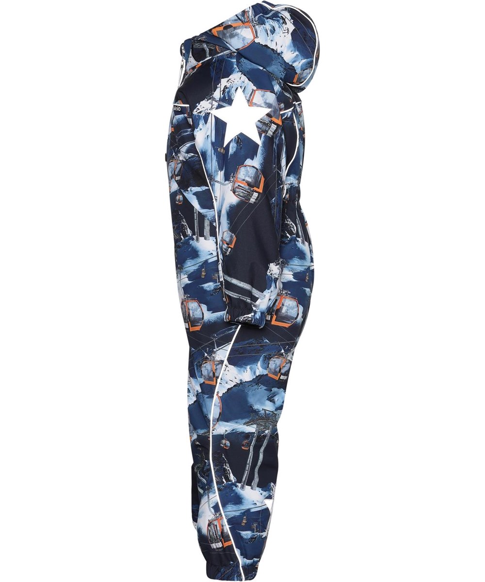Polaris - Way Up - Gerecyclede blauwe skipak met skilift print