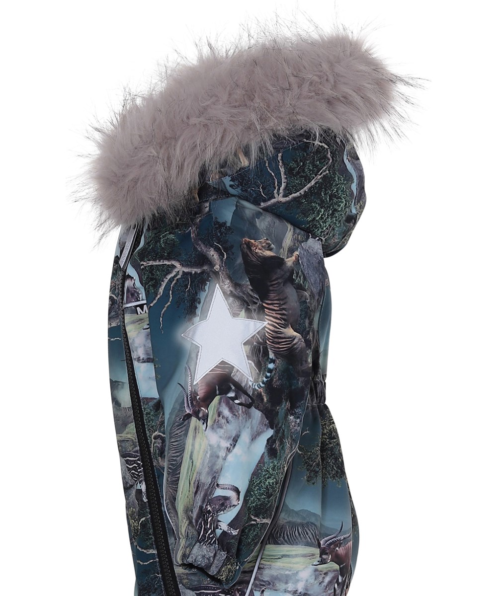 Pyxis Fur - Creation - Baby skipak met dierenprint