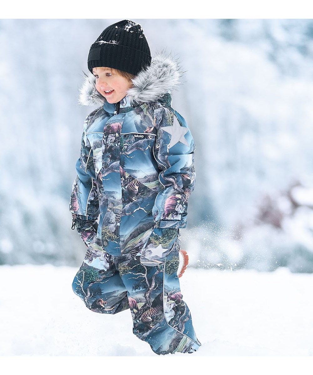 Pyxis Fur - Creation - Baby skipak met dierenprint