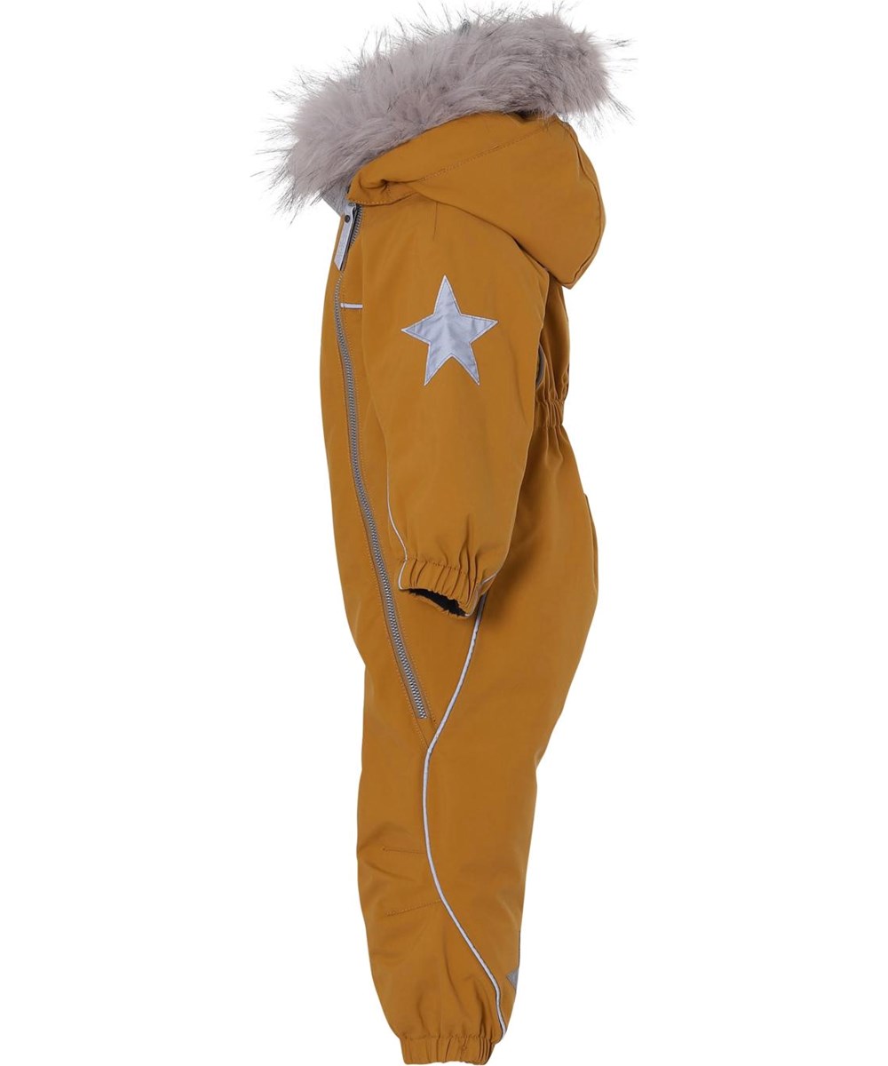 Pyxis Fur Recycle - Autumn Leaf - Gerecyclede mosterkleurige skipak