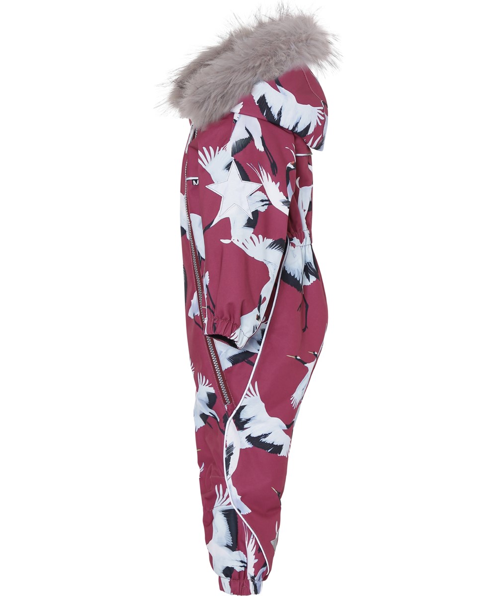 Pyxis Fur - The Dance Of Life - Baby skipak met vogelprint