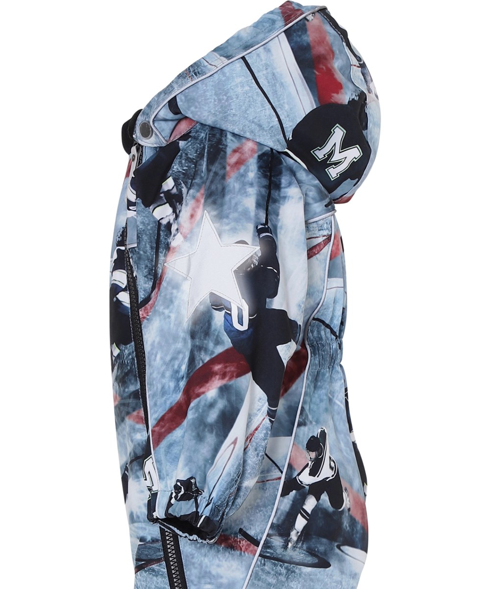 Pyxis - Ice Hockey - Baby skipak met ijshockeyprint