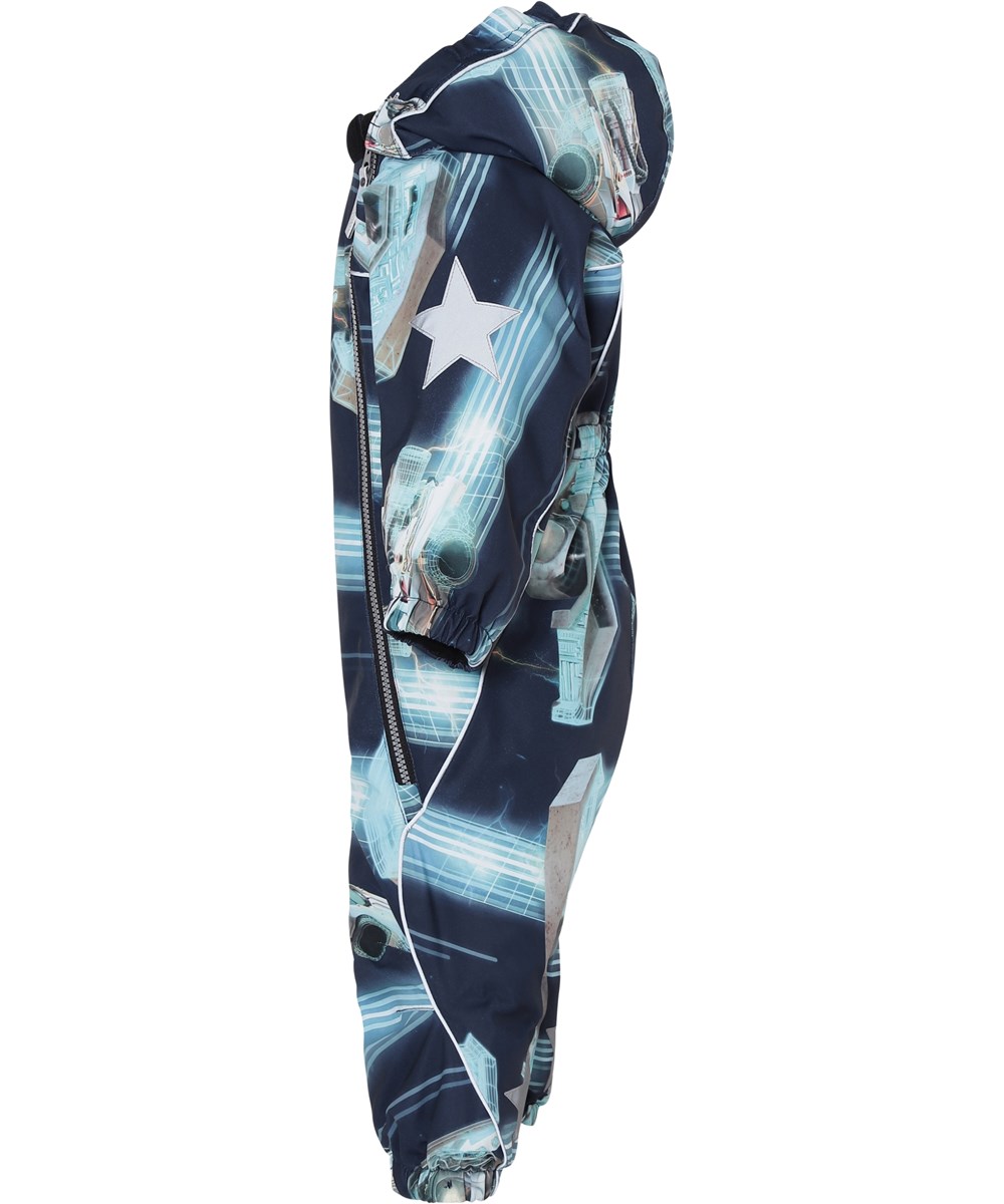 Pyxis - Past Now Future - Baby skipak met futuristische print