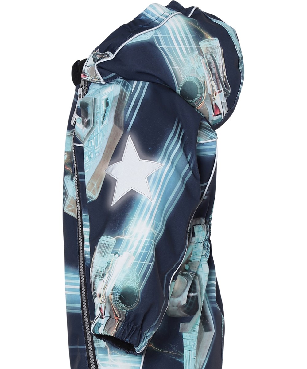 Pyxis - Past Now Future - Baby skipak met futuristische print