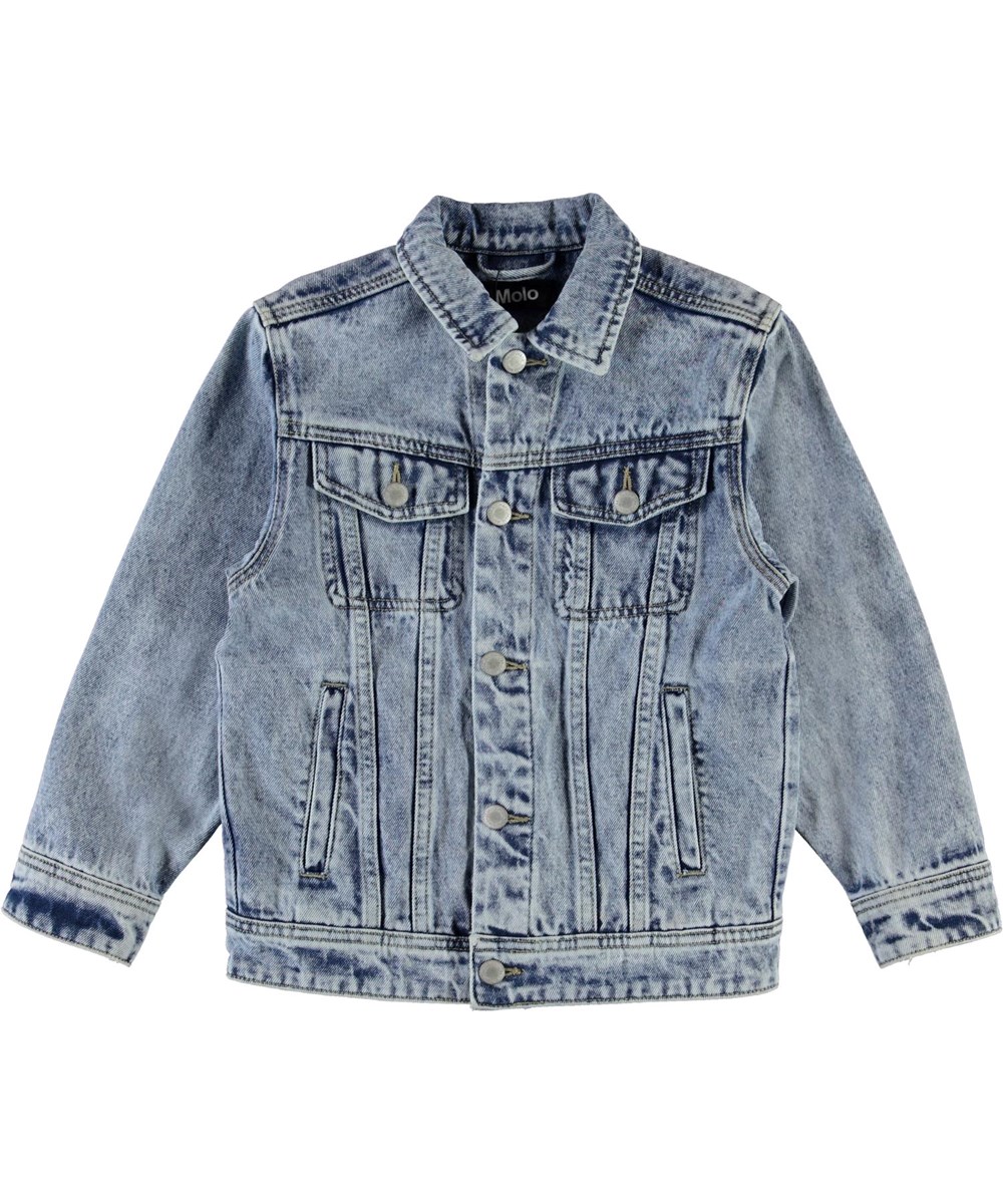 Harald - Stone Blue - Blue denim jacket