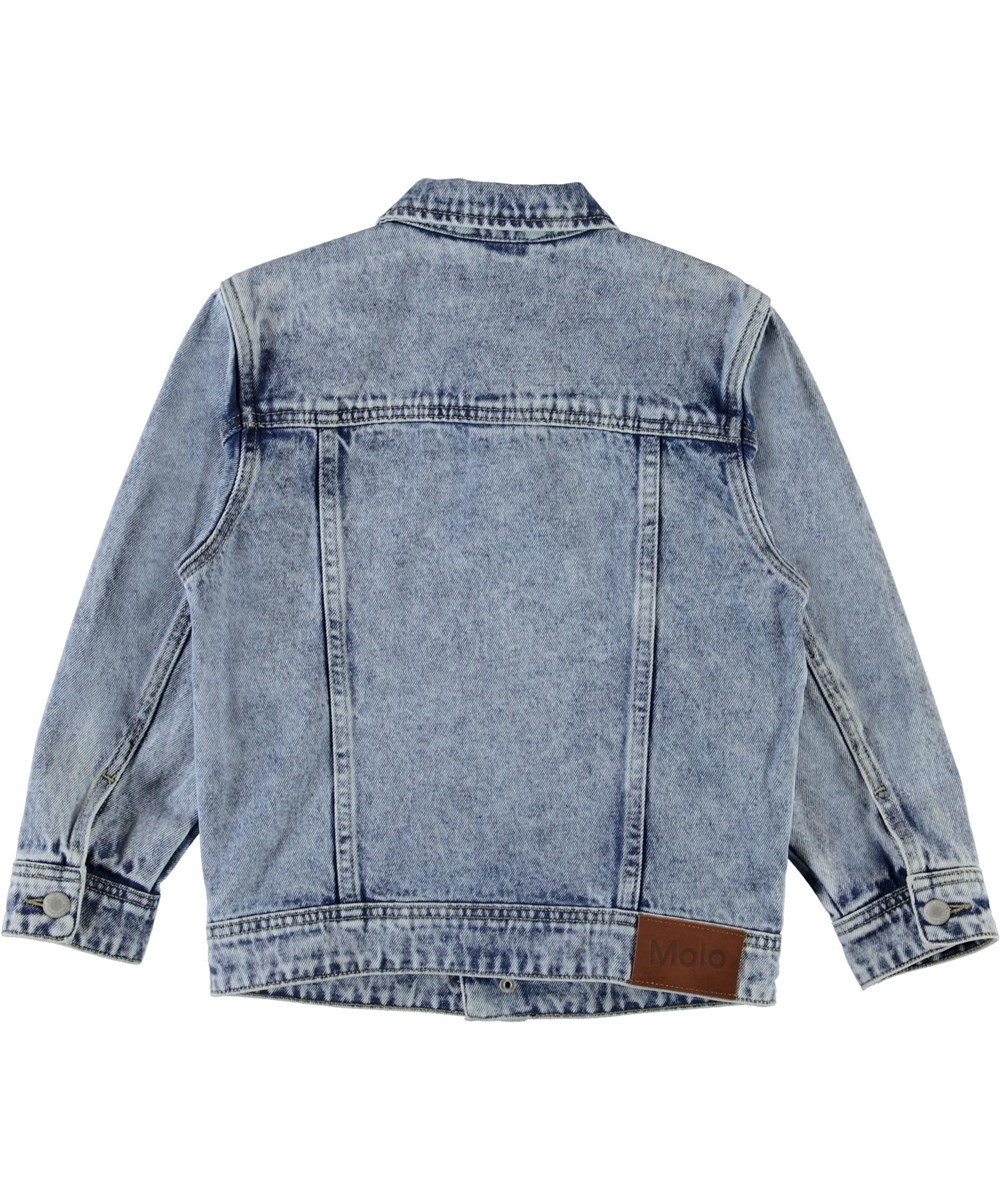 Harald - Stone Blue - Blue denim jacket
