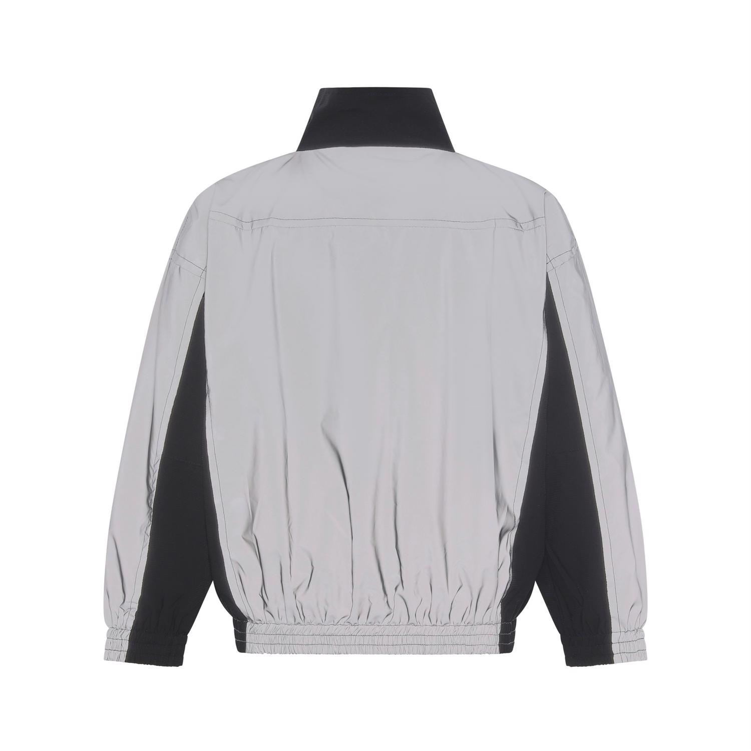 Hazei - Black - Sports jacket in reflective silver - Molo