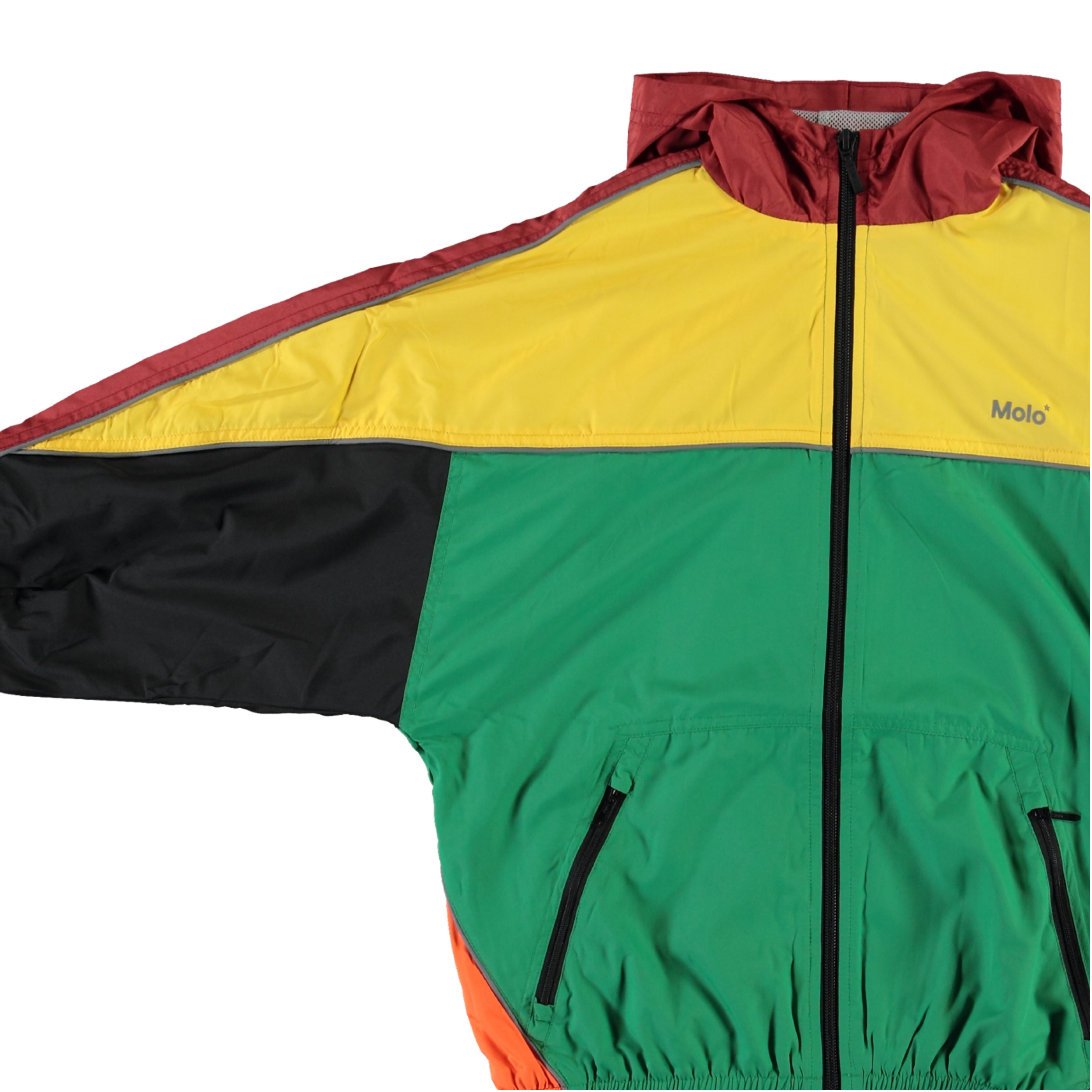 Red Yellow Green Zaful Windbreaker Zaful Jackets Coats Zaful Mens
