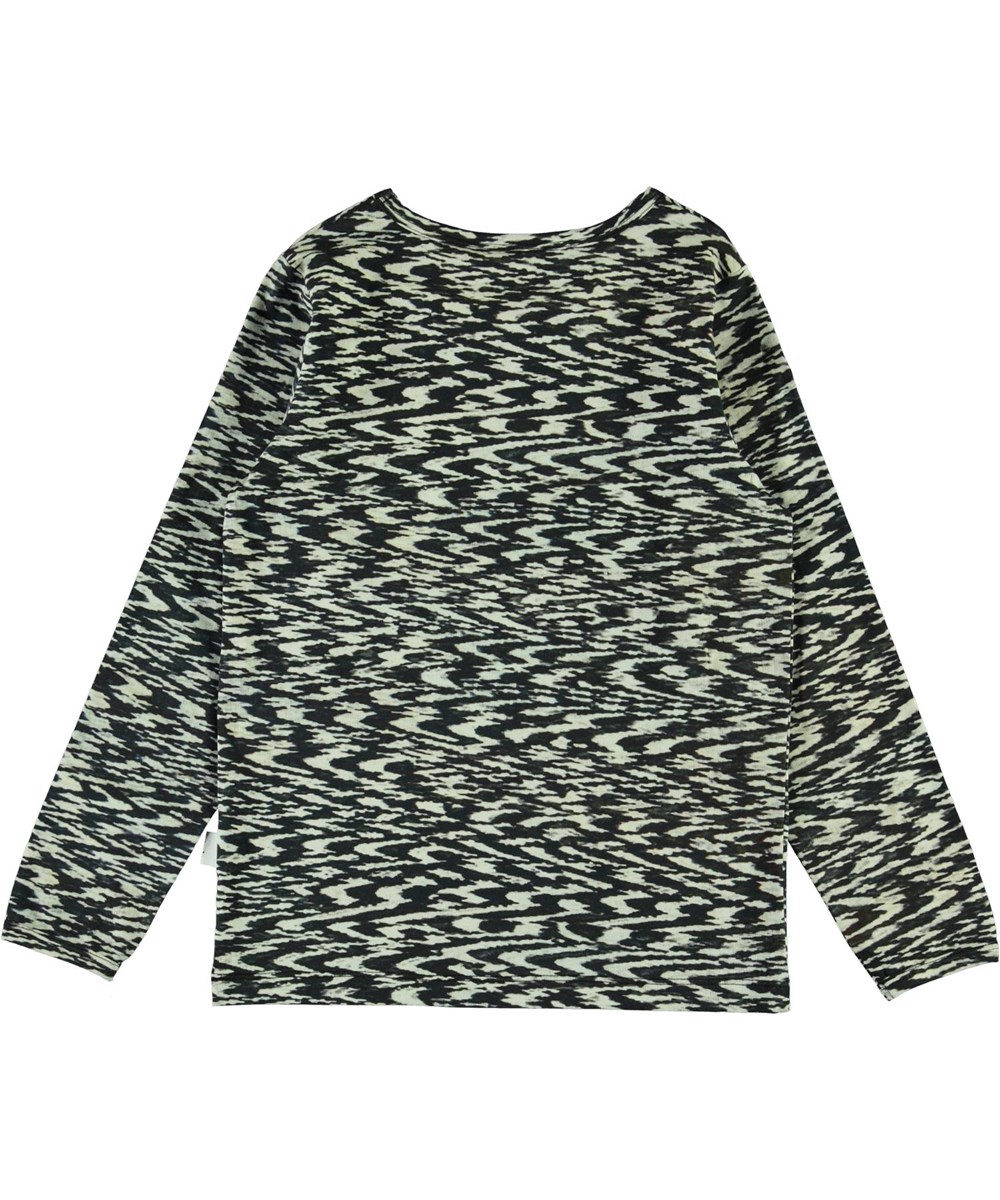 Luve - Interference - Black and white nightwear set