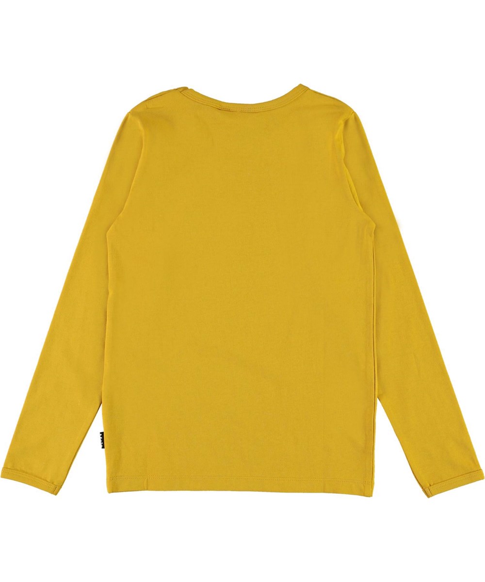 Luve - Nugget Gold - Yellow organic smiley sleepwear