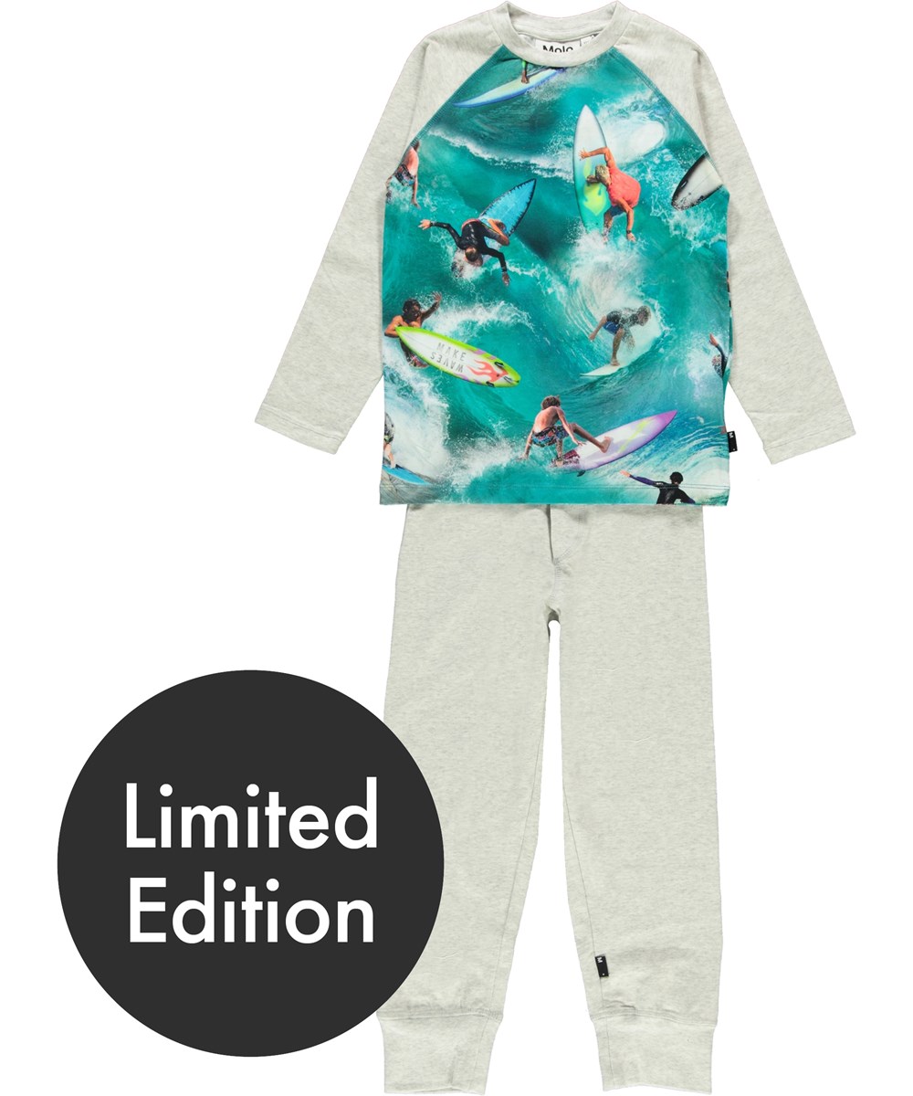 Tedros - Surf - Top and trousers with surf print