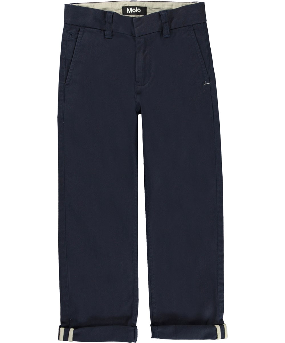 Ace - Galaxy Blue - Blue chino trousers