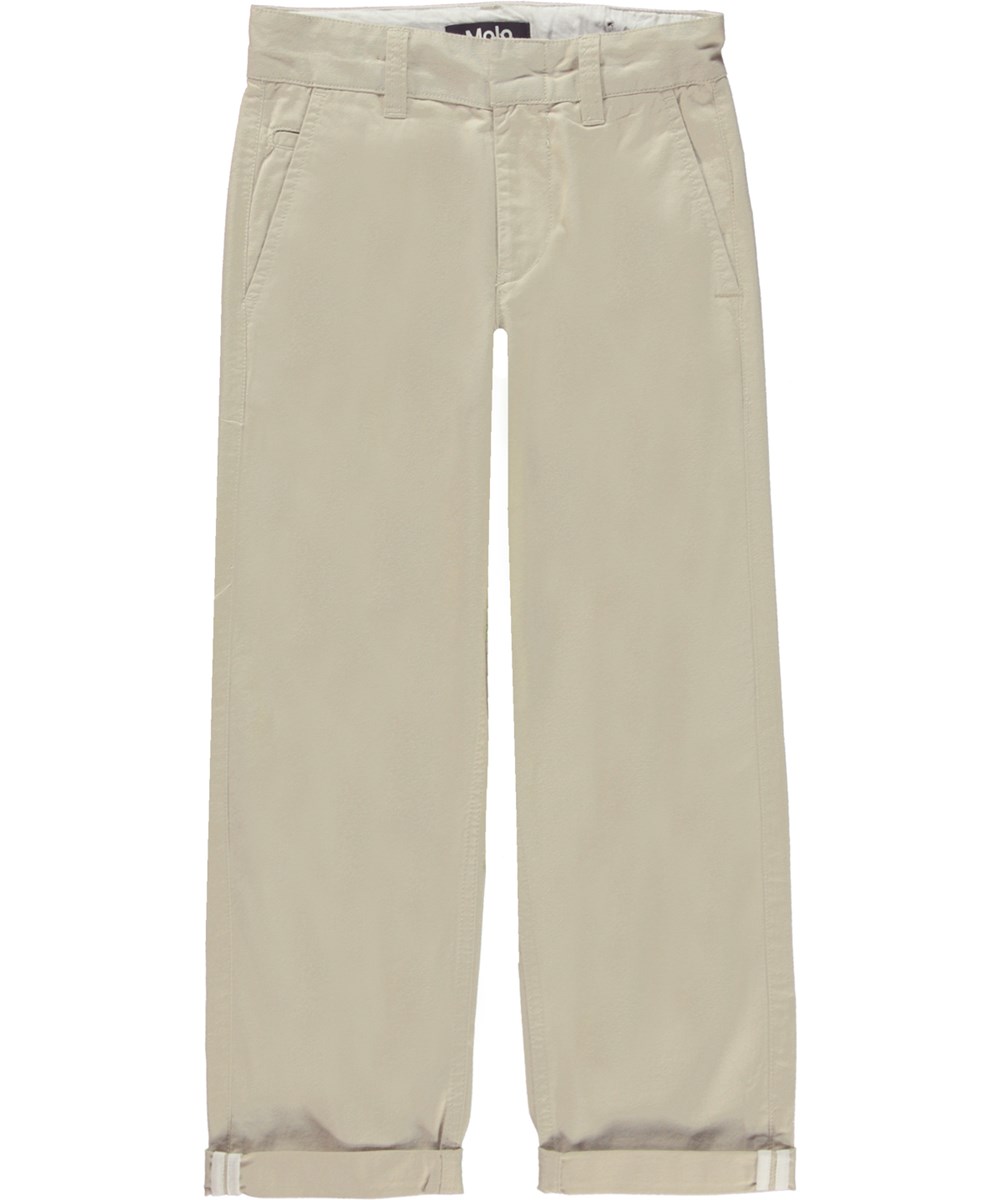 Ace - Overcast - Beige classic chinos