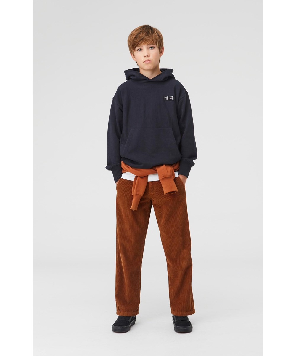 Aces - Iron - Brown corduroy trousers