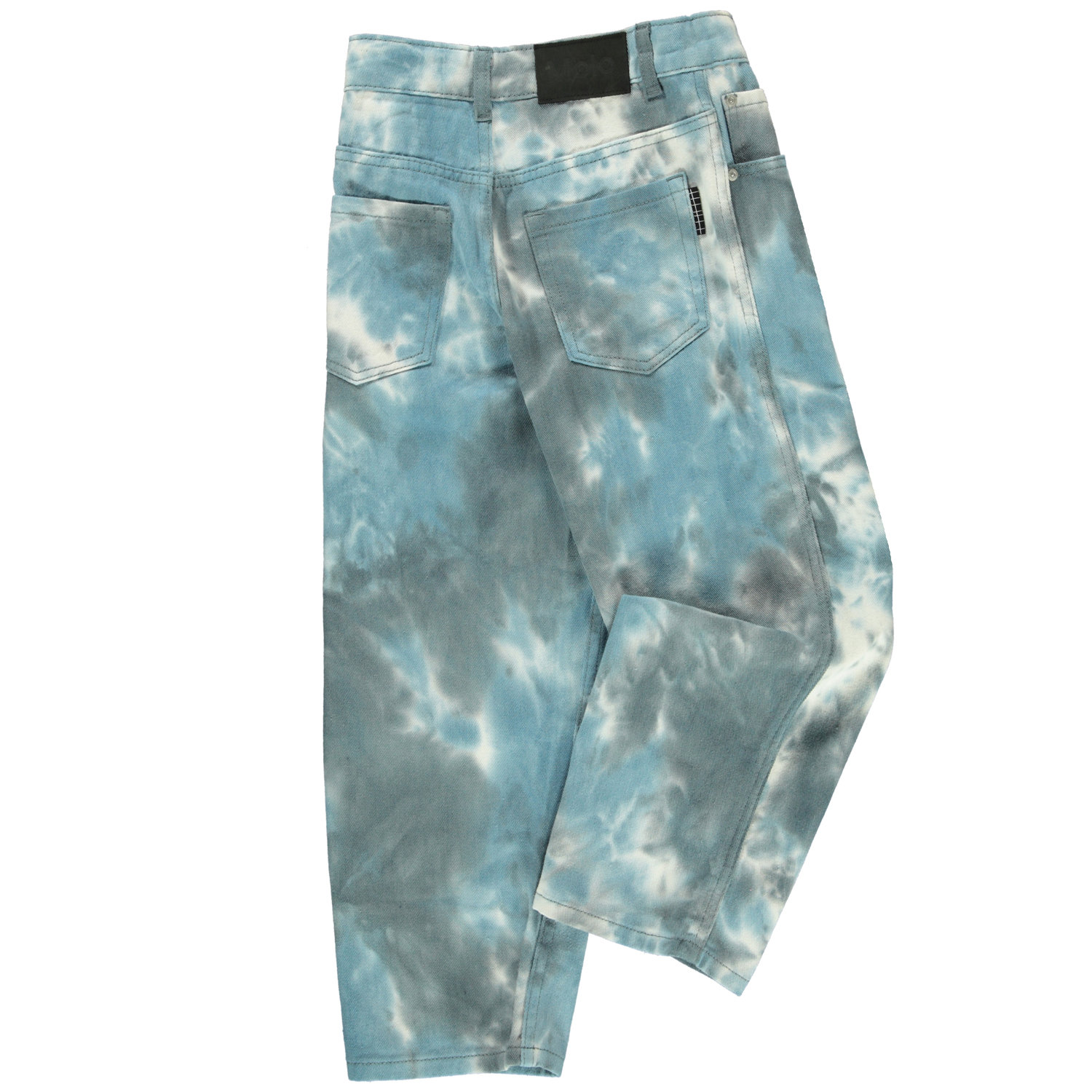 Aiden - Tie Dye - Wide tie dye skater trousers - Molo