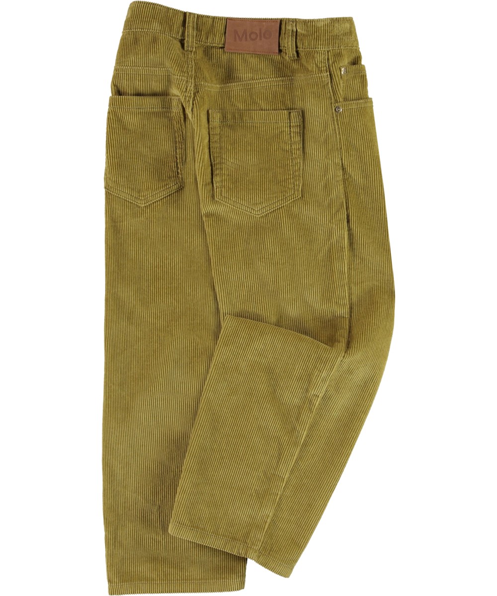 Aiden - Fern - Wide corduroy skater trousers