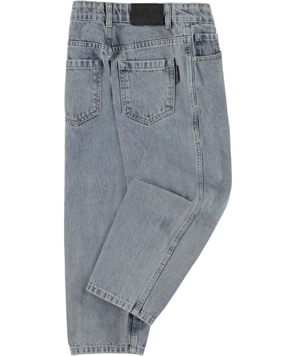 Aiden - Light Stone Denim - Light coloured, baggy denim jeans