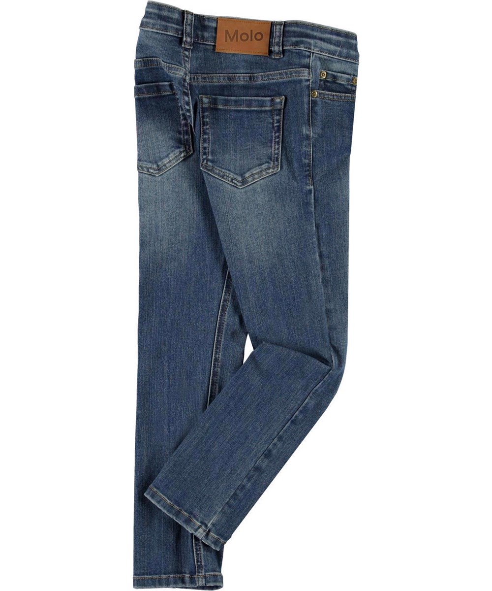 Aksel - Blue Denim - Blue slim fit denim jeans