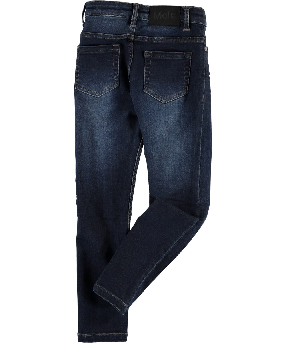 Aksel - Dark Indigo - Indigo blue denim jeans