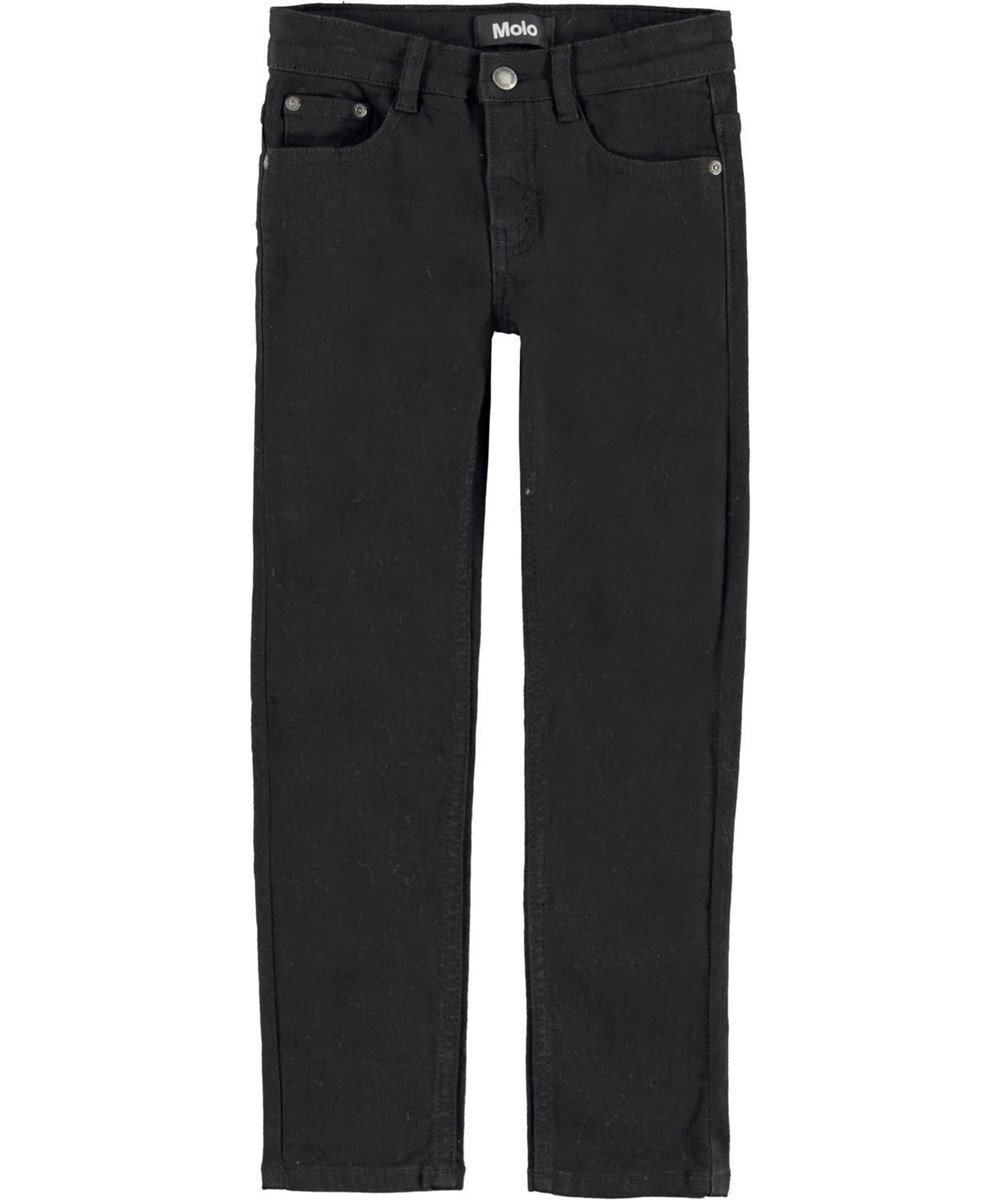 Aksel - Black - Black slim fit denim jeans