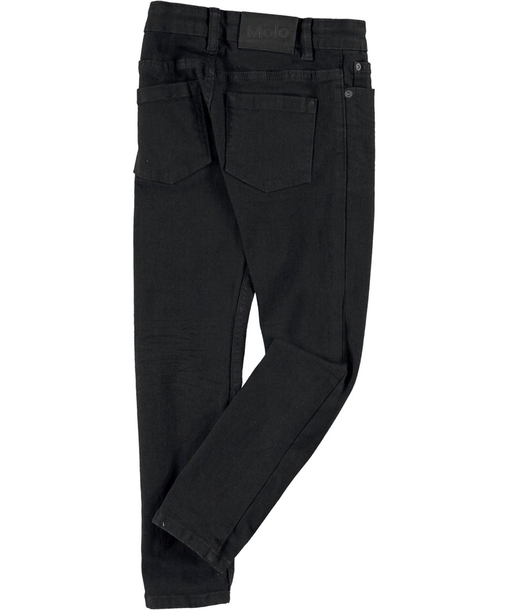 Aksel - Black - Slim fit black jeans