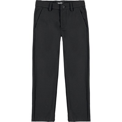 Alf - Black - Black suit trousers - Molo