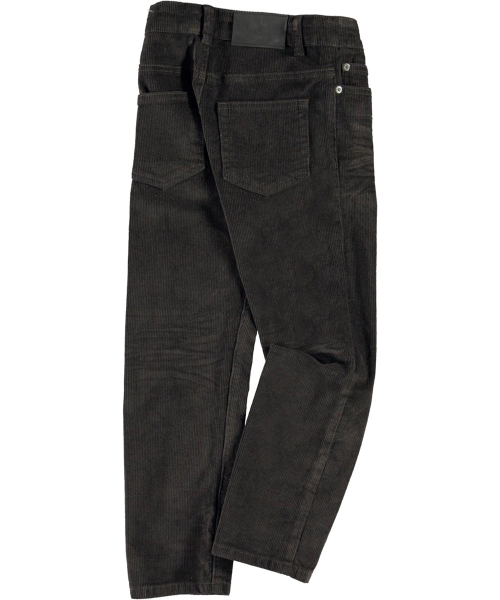Alon - Beluga - Brown corduroy jeans