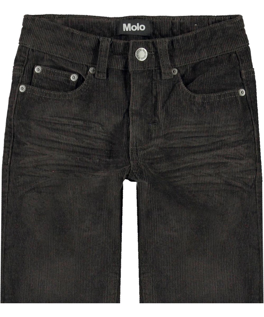 Alon - Beluga - Brown corduroy jeans