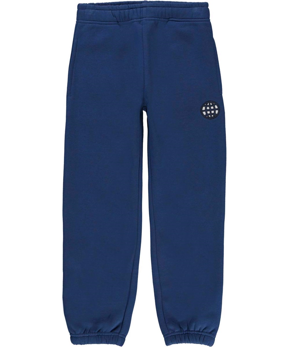 Am - Naval Blue - Dark blue sweatpants oeko-tex