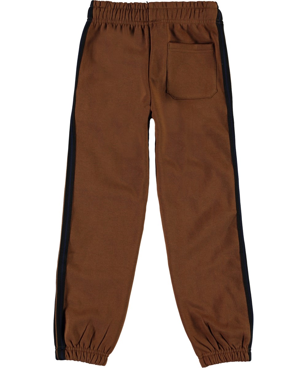 Am - Emperador - Brown sweatpants with black stripe