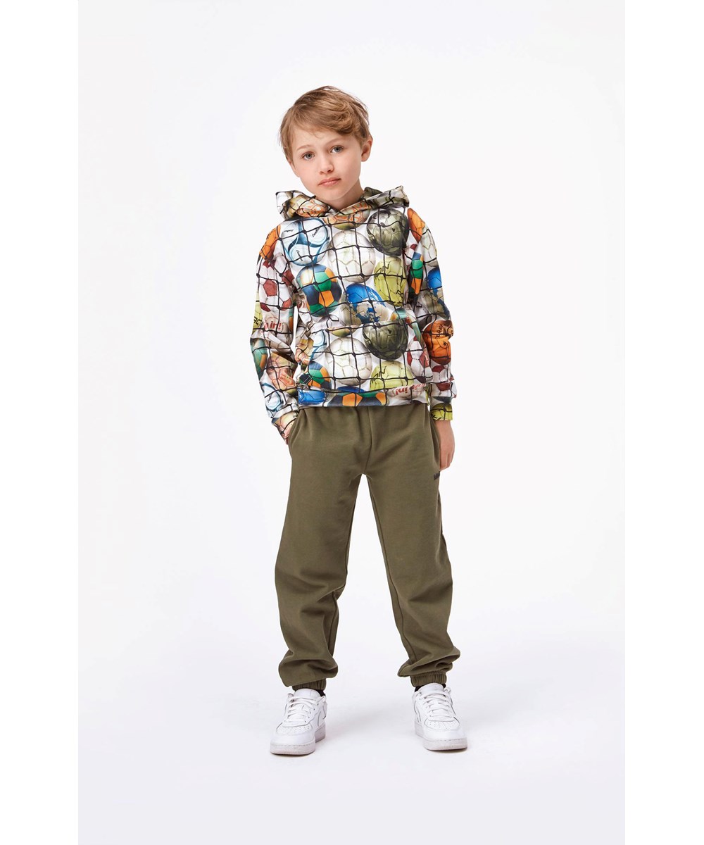 Am - Vegetation - Green sporty sweatpants